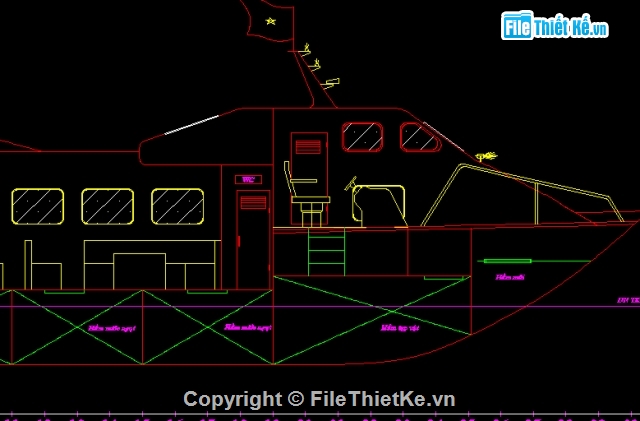 tầu cao tốc,tầu du lịch,cad tầu cano